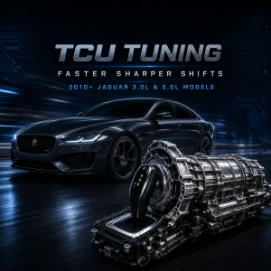 Jaguar TCU transmission tuning for 2010 and newer 3.0L and 5.0L models