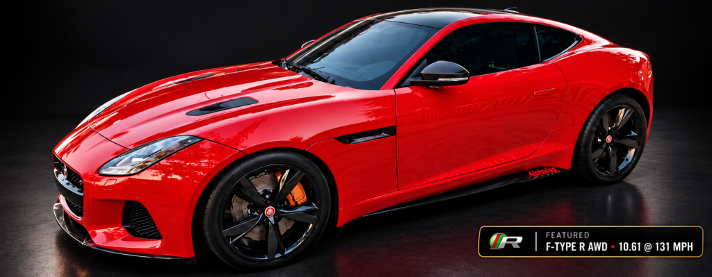 Alpha Jag Tuning fastest Jaguar F-Type 10.61 second quarter mile at 131 mph